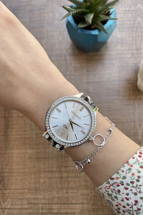 ساعت مچی سفید زنانه 38 میلی متر Daniel Klein - کد 331587478