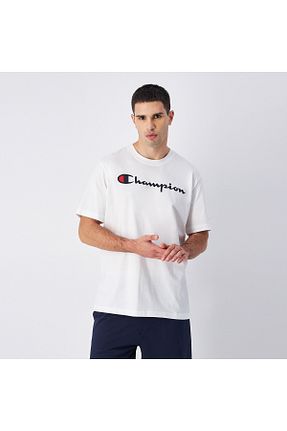 تیشرت سفید مردانه رگولار Champion - کد 884225062