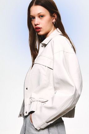 کاپشن زنانه پلی اورتان Bershka - کد 894590643