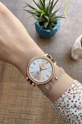 ساعت مچی متالیک زنانه 38 میلی متر Daniel Klein - کد 331592779