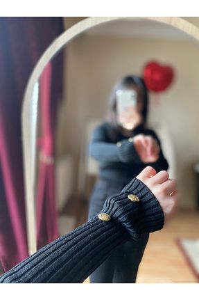 پلیور مشکی زنانه ساده Letsfashion - کد 894672562