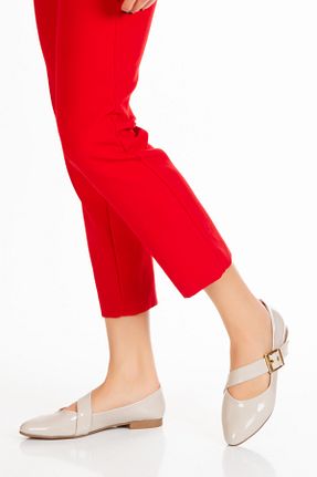 بابت بژ زنانه چرم لاکی FRAPAN SOULYE - کد 894638428