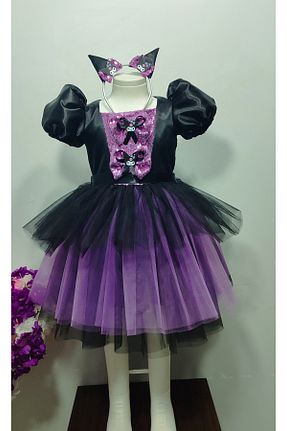 لباس مجلسی و فارغ التحصیلی مشکی بچه گانه آستین بادکنکی BOZTAŞ BEBE - کد 894678274