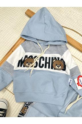 ست نوزادی آبی بچه گانه پنبه ای Murat Baby - کد 896242499