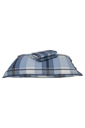 ست ملحفه تکنفره آبی کش دار femmhome - کد 894684377