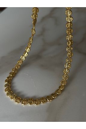 گردنبند استیل ( فولاد ) طلائی زنانه استیل (فولاد) ZWEIG - کد 894718427