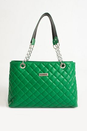 کیف دستی سبز زنانه ابعاد بزرگ NBİBAGS - کد 835663164