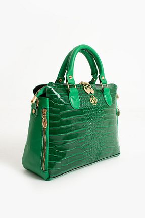 کیف دستی سبز زنانه سایز متوسط NBİBAGS - کد 894719981