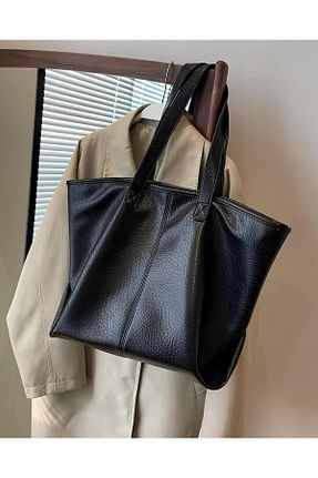 کیف دوشی مشکی زنانه چرم مصنوعی HONEY BAG - کد 881381046