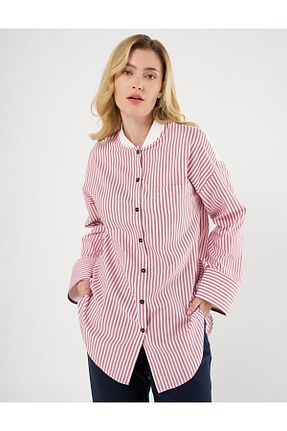پیراهن حجاب قرمز زنانه رگولار Kayra - کد 894762111