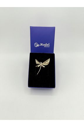 سنجاق سینه طلائی زنانه فلزی model aksesuar - کد 815218583
