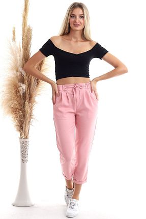 شلوار صورتی زنانه ویسکون Cotton Mood - کد 46624879