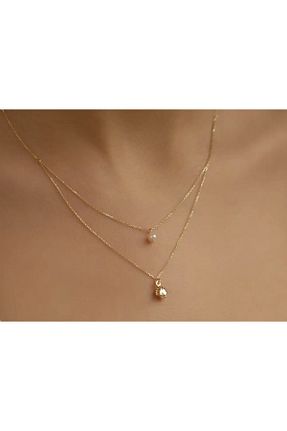 گردنبند طلا زرد زنانه 14 عیار Safir Kuyumculuk - کد 288621582