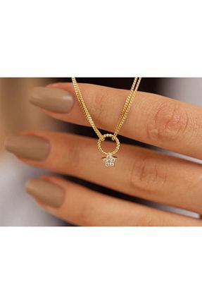 گردنبند طلا زرد زنانه 14 عیار Safir Kuyumculuk - کد 250693433