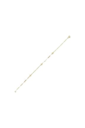 دستبند طلا زرد زنانه 14 عیار Ema Jewellery - کد 817567204
