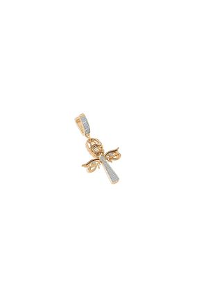 مدال سفید 14 عیار Ema Jewellery - کد 738056894