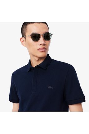 پولوشرت سرمه ای مردانه پنبه ای Lacoste - کد 3071331