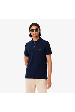 پولوشرت سرمه ای مردانه پنبه ای Lacoste - کد 3069265