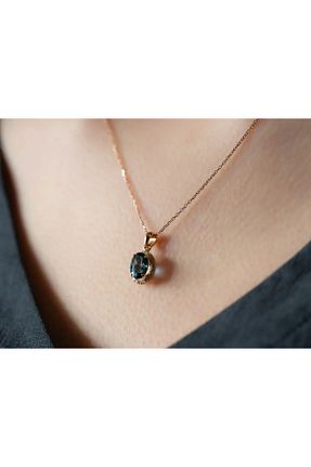گردنبند الماس صورتی 0,1 altı Safir Kuyumculuk - کد 105122877