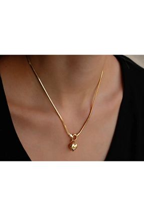 گردنبند طلا طلائی زنانه 14 عیار Safir Kuyumculuk - کد 69094783