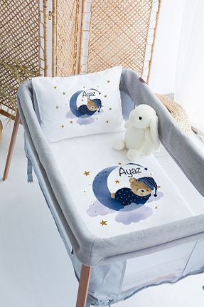 ست روتختی کودک و نوزاد سفید ساتن پنبه Lilabio - کد 744170293