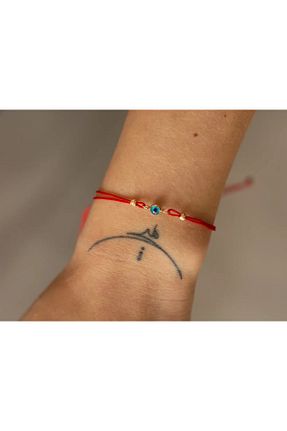 دستبند طلا زرد زنانه 14 عیار Safir Kuyumculuk - کد 378404954