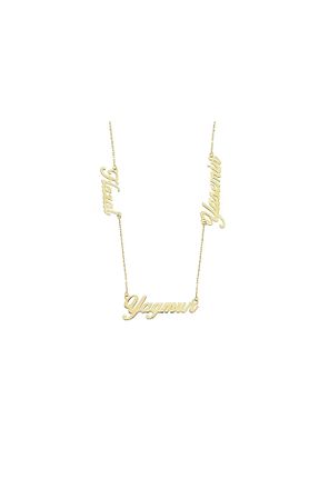 گردنبند طلا زرد زنانه 14 عیار Safir Kuyumculuk - کد 250692879