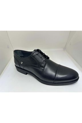 کفش کلاسیک مشکی مردانه چرم خالص Nevzat ÖgE - کد 894900010