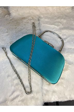کیف مجلسی آبی زنانه DİYU - کد 894828824