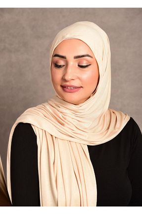 شال بژ زنانه ویسکون Şalcenneti.com - کد 894893911