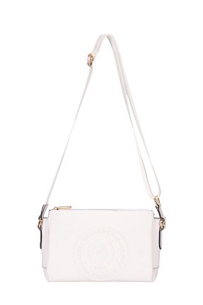 کیف پستچی سفید زنانه چرم مصنوعی U.S. Polo Assn. - کد 894895170