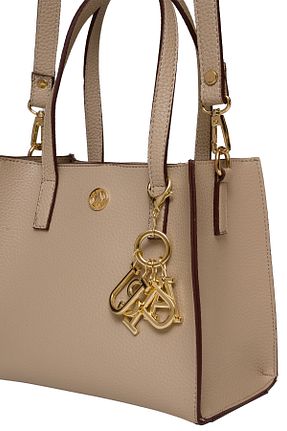 کیف پستچی بژ زنانه چرم مصنوعی U.S. Polo Assn. - کد 894895074
