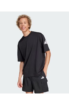 تیشرت اسپرت مشکی مردانه اسلیم adidas - کد 887264364