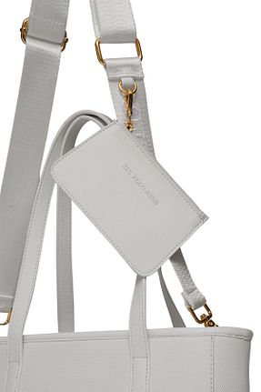 کیف دوشی سفید زنانه چرم مصنوعی U.S. Polo Assn. - کد 894892384