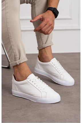 کفش کژوال سفید مردانه پارچه ای gümüş shoes - کد 896485455