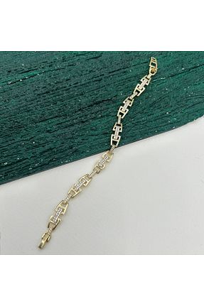 دستبند استیل (فولاد) طلائی استیل (فولاد) JEICON ATELIER - کد 895130865