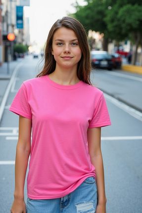 تیشرت صورتی بچه گانه رگولار Cloise - کد 719227405