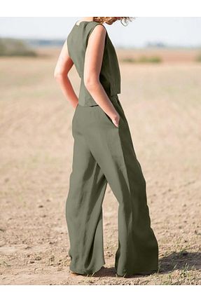 ست بالاتنه و پائین تنه خاکی زنانه بافتنی Mothermood - کد 923693966
