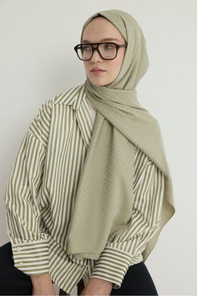 شال سبز زنانه cs camellia scarf - کد 894895159