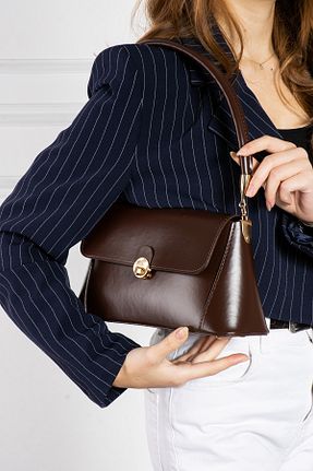 کیف دستی قهوه ای زنانه سایز متوسط winnest bag - کد 894918312