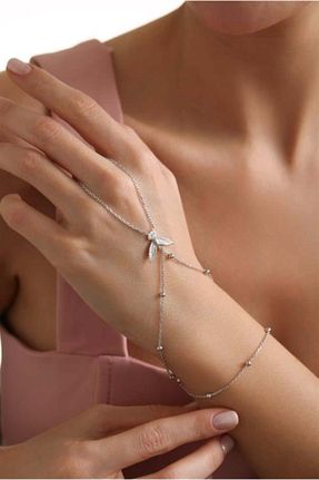 دستبند نقره زنانه 925 عیار NEREZE - کد 894971192