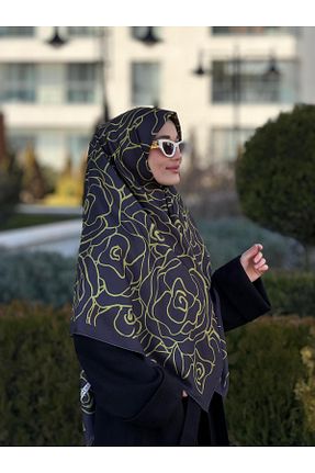 روسری رنگی پلی استر Ahivera - کد 894975518