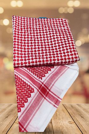 شال قرمز مردانه پنبه پلی استر onliecraft - کد 894968650