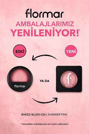 رژگونه صورتی مات Flormar - کد 1265051