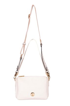 کیف پستچی سفید زنانه چرم مصنوعی U.S. Polo Assn. - کد 894895575