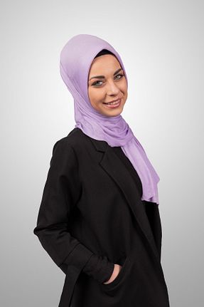 شال بنفش زنانه ویسکون Şalcenneti.com - کد 896497868