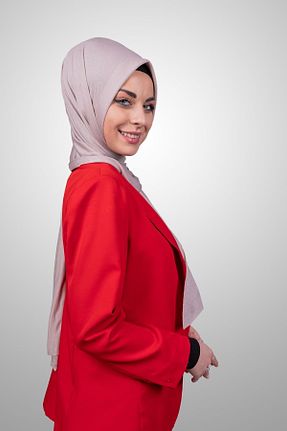 شال بژ زنانه ویسکون Şalcenneti.com - کد 894894480