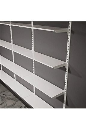 قفسه کتاب سفید 200 cm AYYILDIZ RAF - کد 896652403