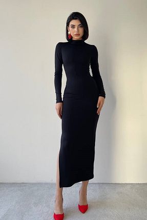 لباس مشکی زنانه بافتنی barış sülün lovebox - کد 894826170