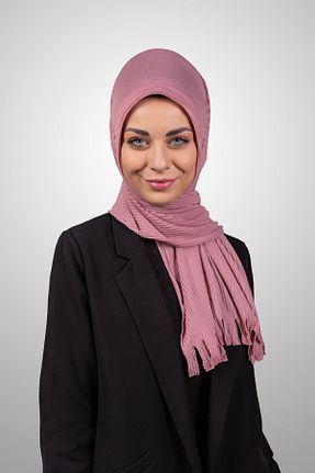 شال بنفش زنانه پنبه ای Şalcenneti.com - کد 894899177